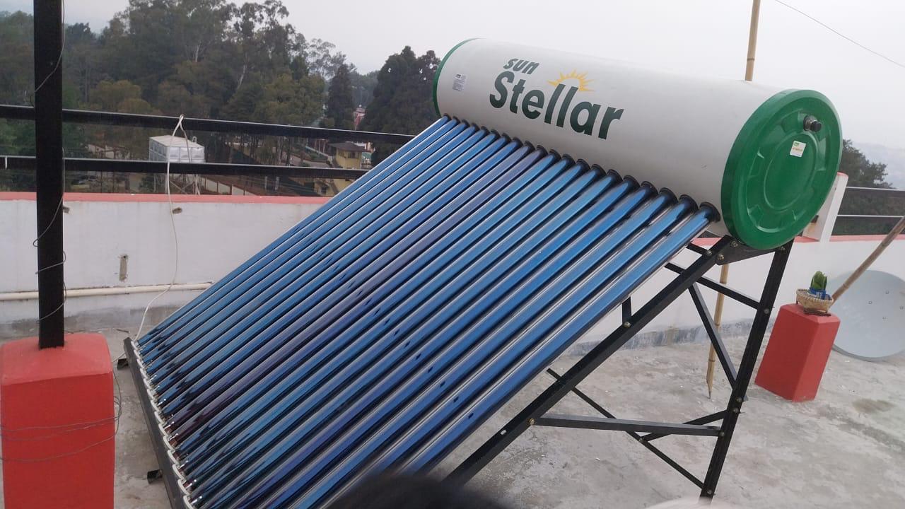 ETC solar water heater